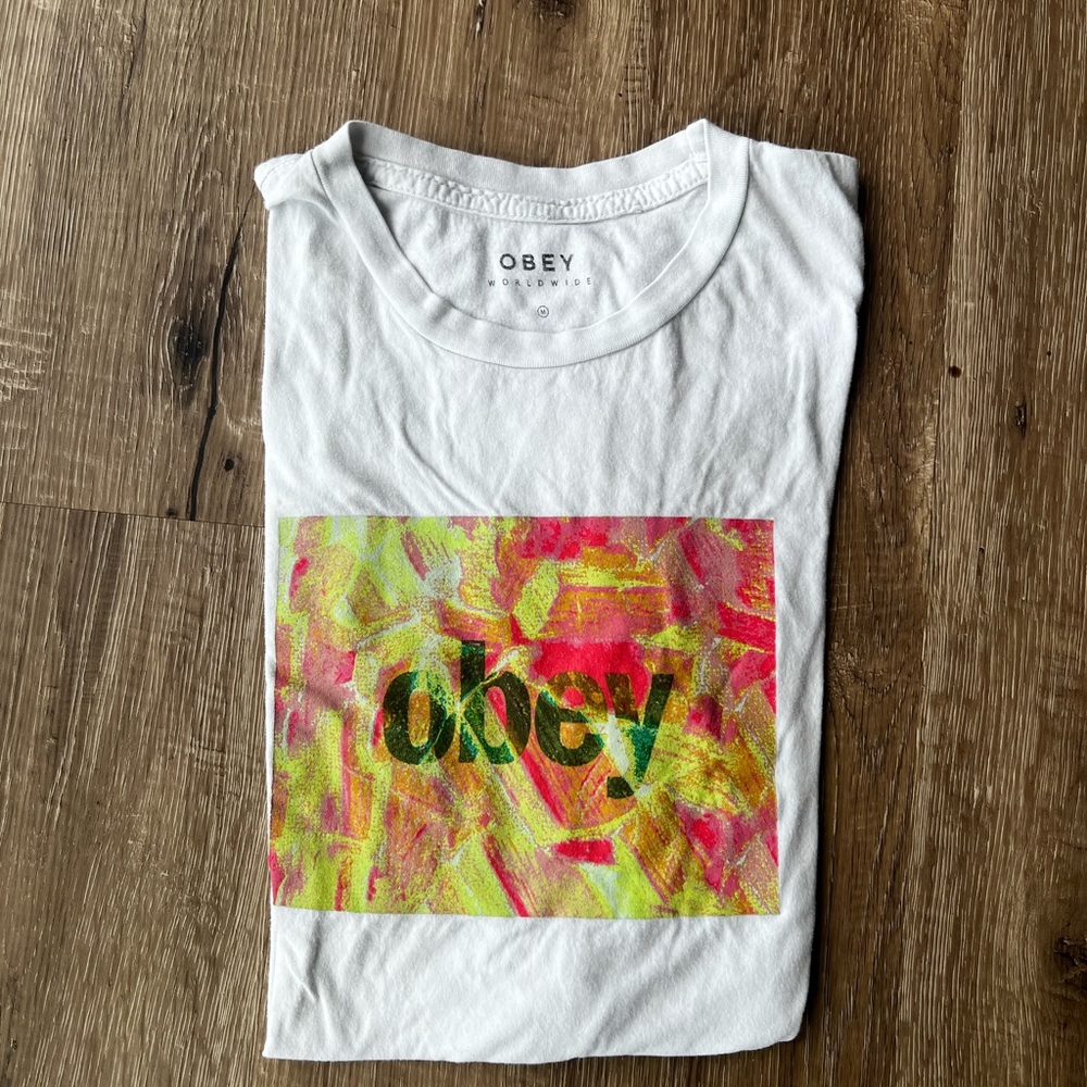 Obey Short Sleeve Graphic Tee